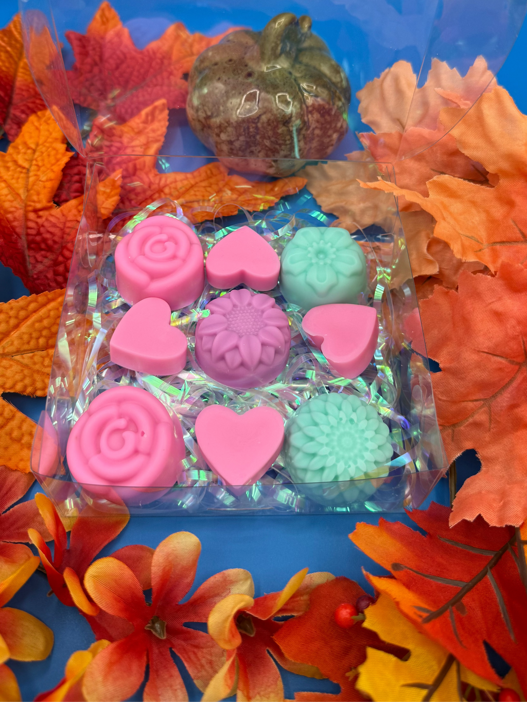Wax Melts Flowers and Hearts
