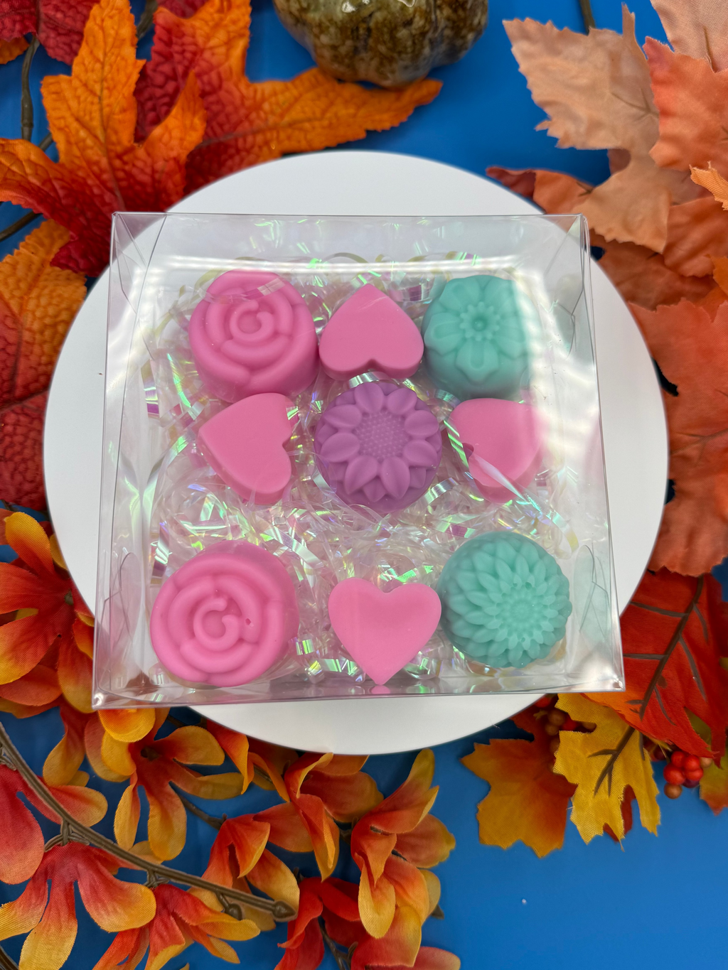 Wax Melts Flowers and Hearts
